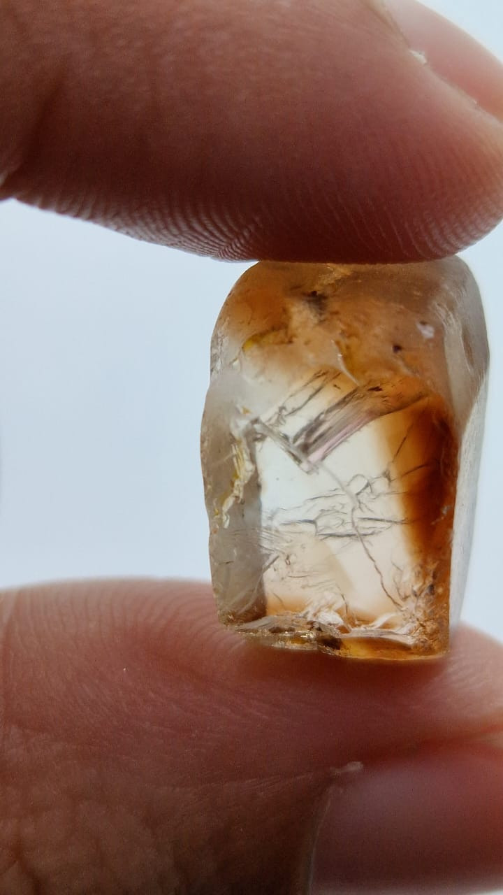 117.85 Ct. Heated Topaz From Nigeria — view 2