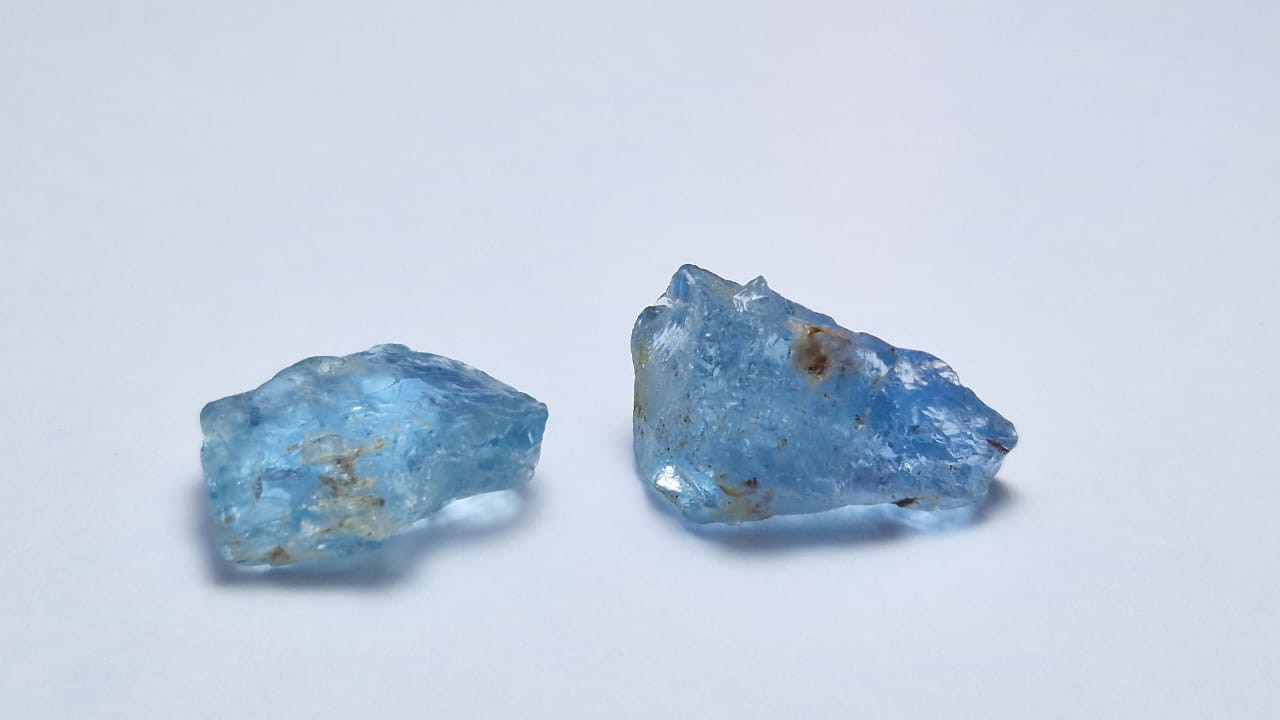 13.10 Ct. Blue Aqua From Nigeria — view 2