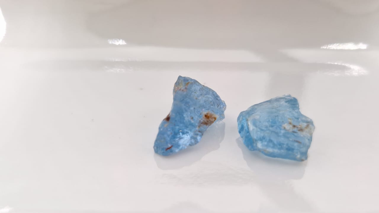 13.10 Ct. Blue Aqua From Nigeria — view 3