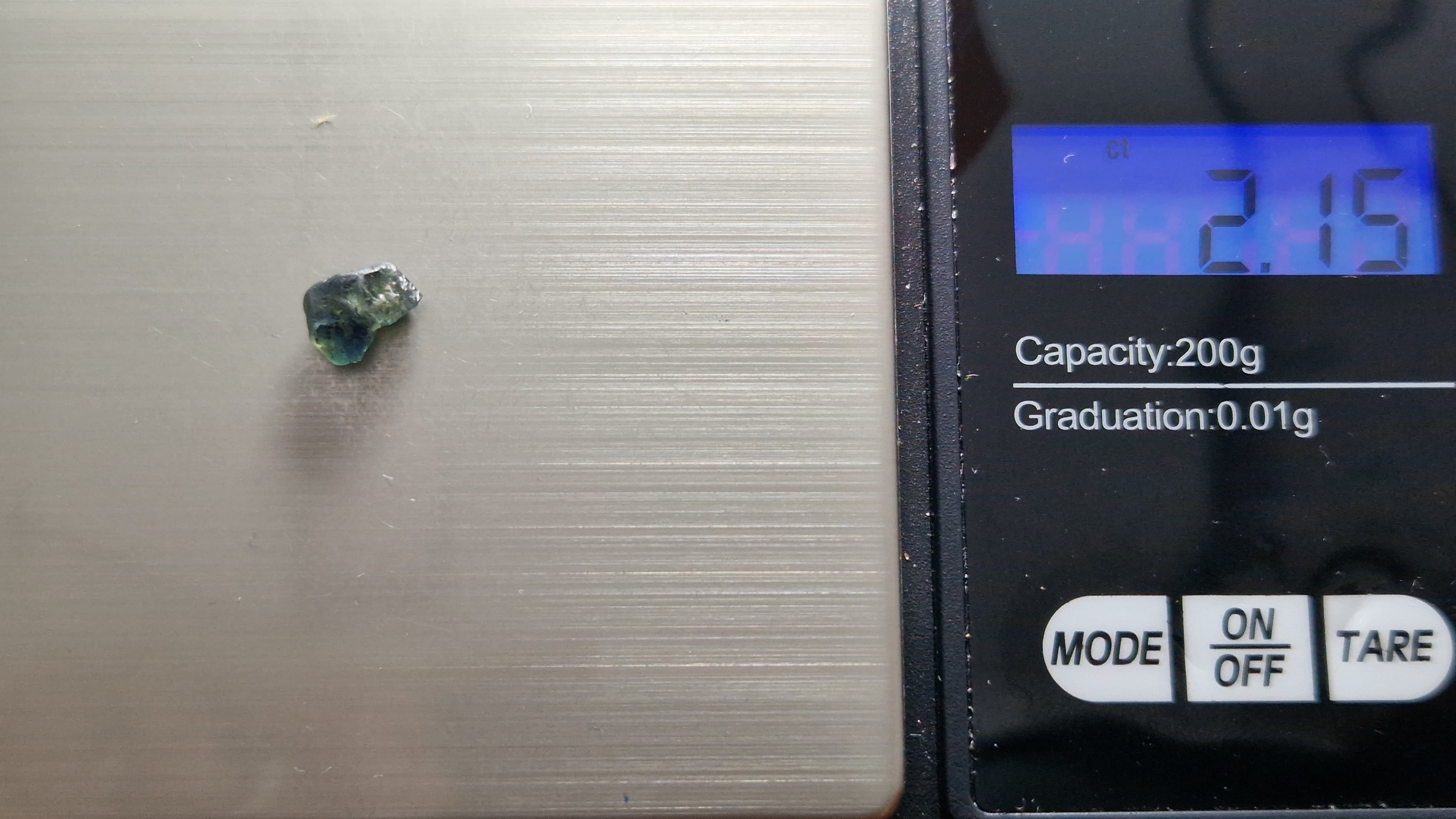 2.15 Ct. Nigerian Blue Sapphire — view 5