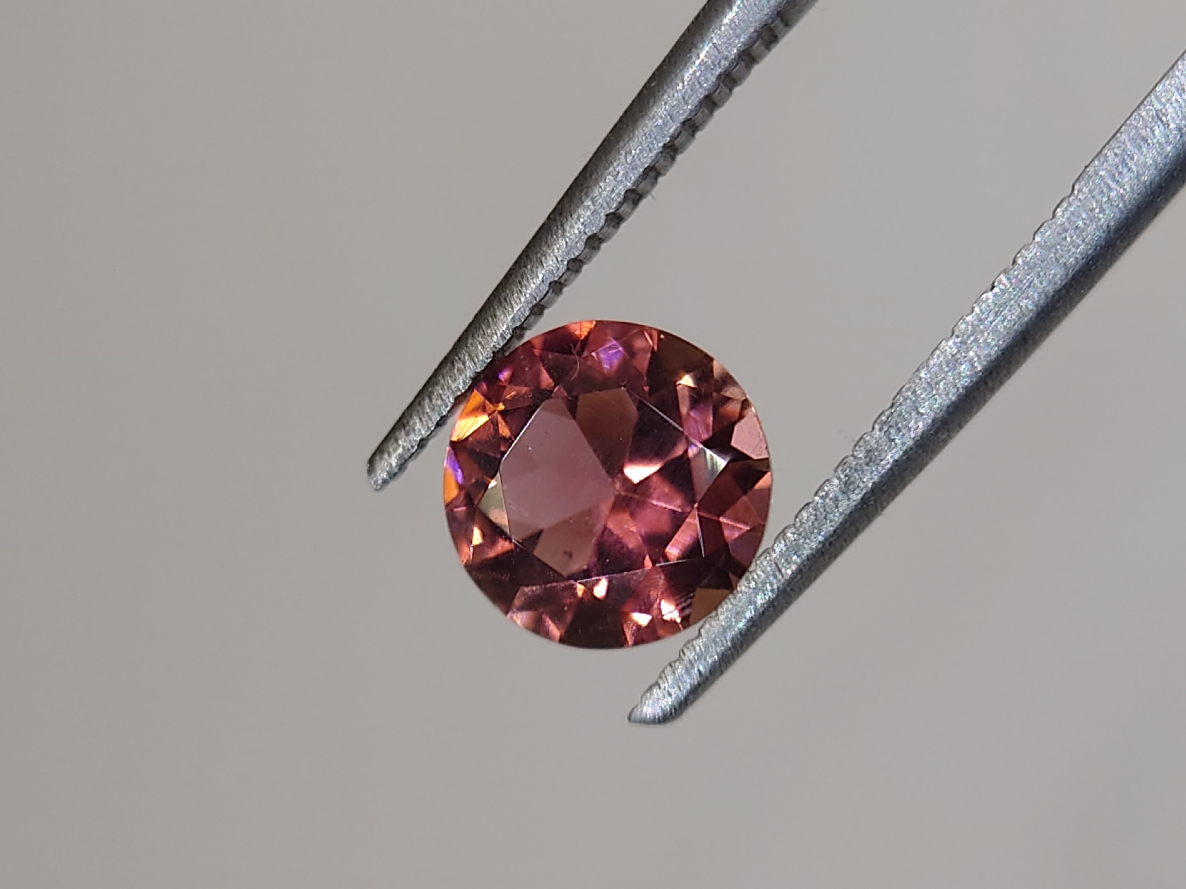 Cut stone round shape Tourmaline from Nigeria — view 2