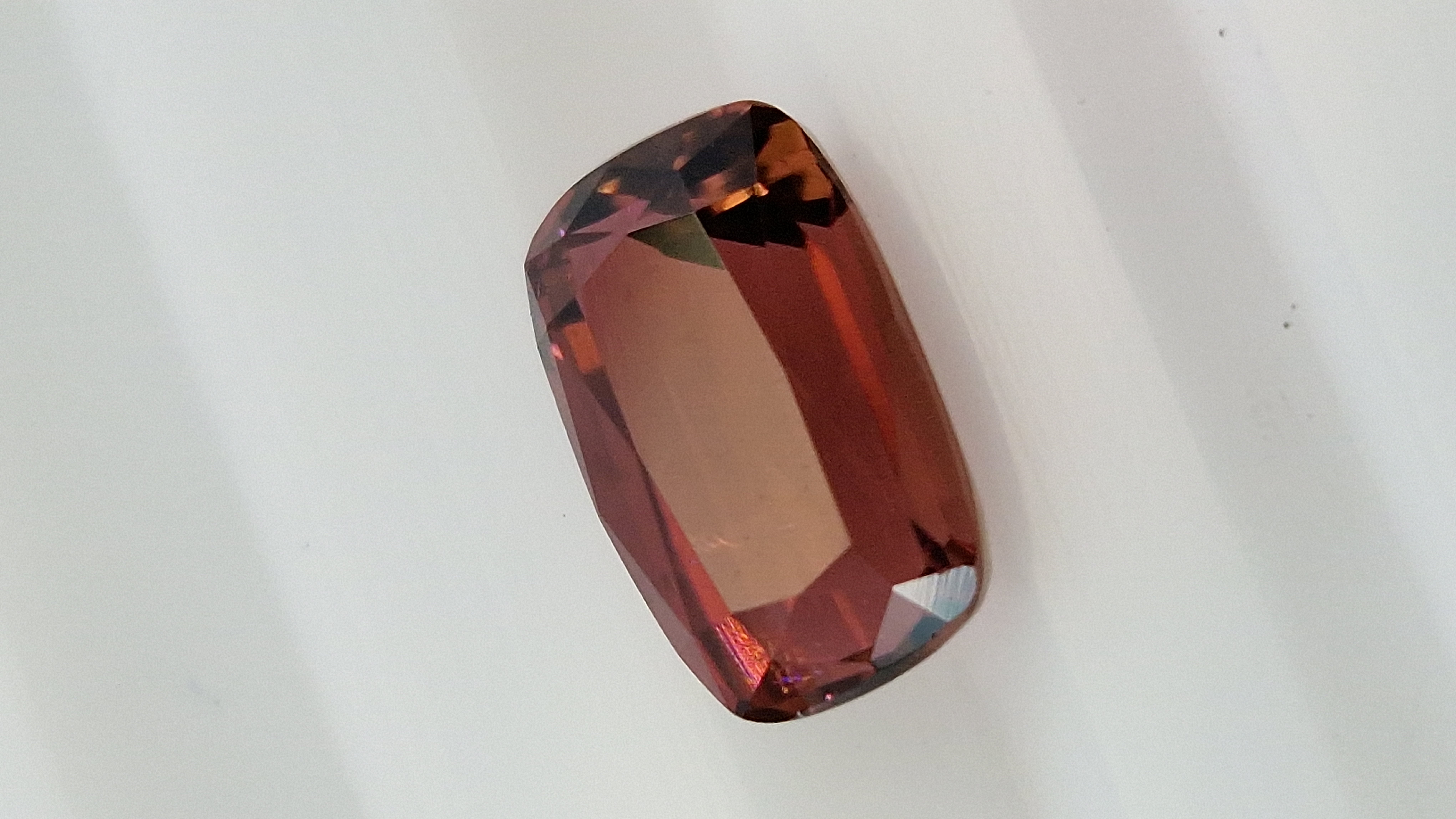 Rhodolite GArnet testing for international shipping