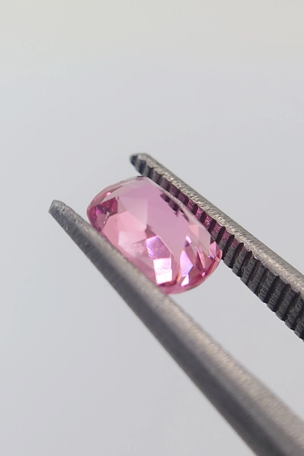 Beautiful 2.1ct Natural Baby Pink Loose Tourmaline in Fancy Cushion Cut — view 2
