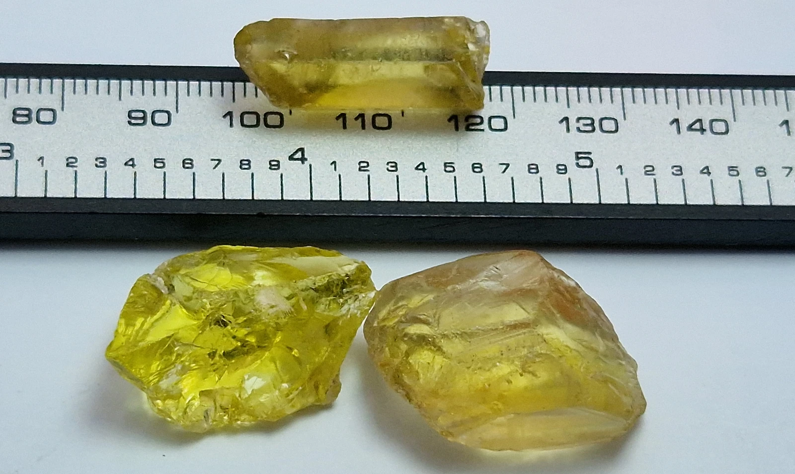 Natural Citrine 35.5ct Eye Clean Facet Quality Rough from Tanzania — view 3